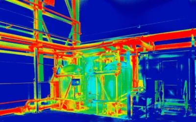 Termografía con drones en edificios